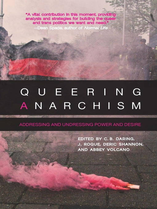 Title details for Queering Anarchism by Martha Ackelsberg - Available